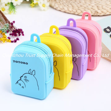 Monederos pequeños y lindos bolsos de silicona personalizados de moda 2020
