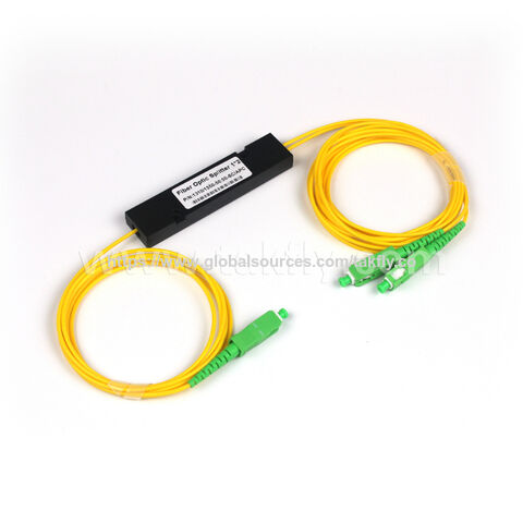 Coupleur monomode 1 vers 2 SC/APC Splitter PLC