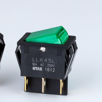 Rocker Switch- L Series Snap-in Rocker Switch With Neon Lamp