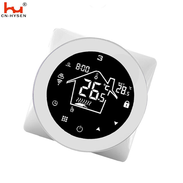 Thermostat d'ambiance LCD programmable, 3A 110-240V Contrôleur de température de chauffage au sol à eau avec écran tactile for sale at factory direct price