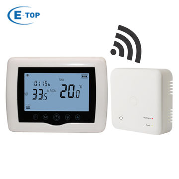 Compre Smart Home Rf Wifi Termostato Para La Caldera De Agua Calefacción Y  Control Remoto Del Teléfono y Termostato Wifi de China por 30.5 USD
