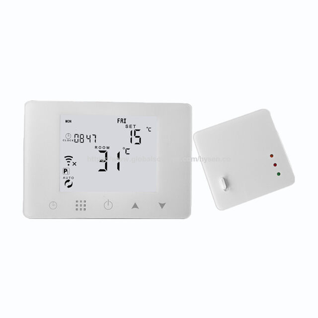 Termostato Inteligente 220V con WiFi e Integración Tuya, Programable Semanalmente para Sistemas de Calefacción por Suelo Radiante