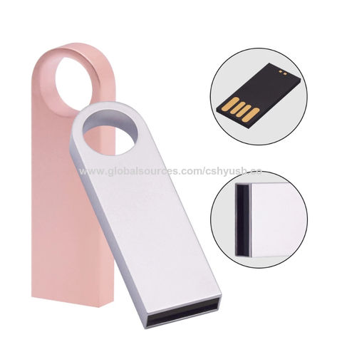 32GB Metal USB Flash Drive Memory Stick Keychain Pendrive USB Stick 1MB LOT