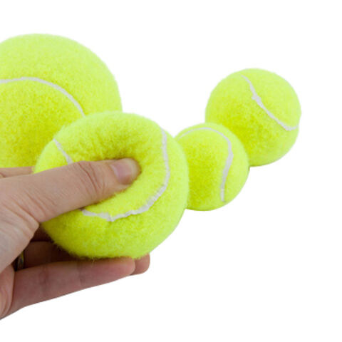 Squeaky Plush Dog Toy Pet Dogs Chew Toys Play Squeaker Sound Ball
