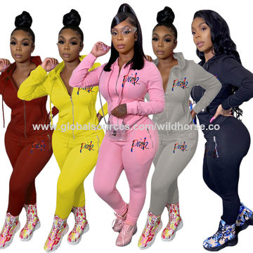 Sportswear Ladies Custom Cropped Jogging Suit Fitness Gym Women Tracksuit  Two Piece Sets - China Tracksuit and Sweatsuit price