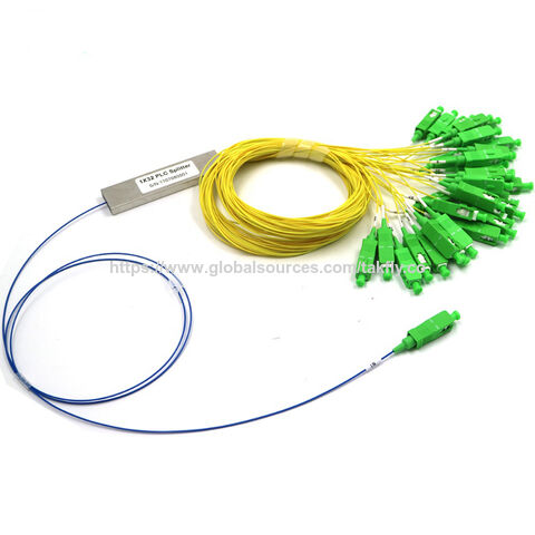 Mini tube PLC pour câble 1x32 0.9/2.0mm, connecteurs SC LC FC ST, module coupleur fibre optique