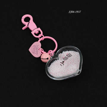 Sparkle Inn Motel Bag Charm Keychain