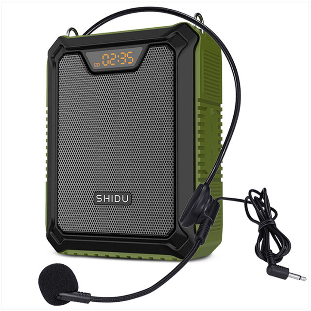 Amplificateur Vocal de Conférence 30W, Bluetooth Sans Fil Étanche, Amplificateur Vocal de Réunion 30W