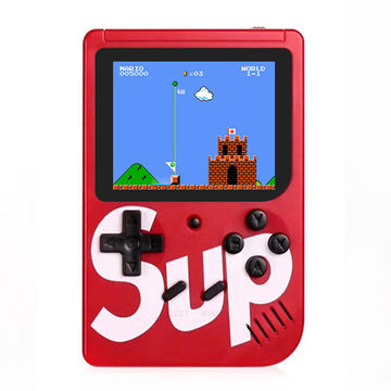 Wholesale Retro Classic SUP Game Box Portable Handheld Game Console  Built-in 400 Classic Games (Black)