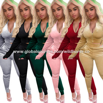 Sweatsuits for Women Tracksuit 2 Piece Outfits Active Wear Pullover  Sweatpants Sweat Suits