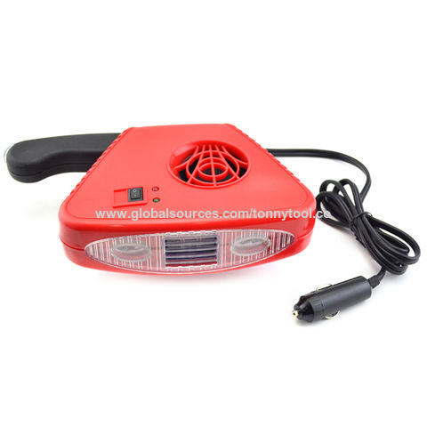 12V Portable Car Heater Fast Heating Quickly Defroster Demister Car Heater 150W Car Defroster Windshield 2 in 1 Heating Fan/Cooling Fan 