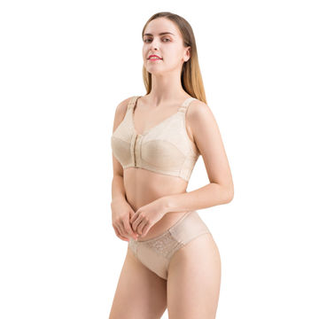 Buy Standard Quality China Wholesale Back Support Front Close Nursing  Bra,plus Size Full Cup Wide Strap Big Breast Unlined Soft Bra $10.85 Direct  from Factory at Sindy Garments Co. Ltd