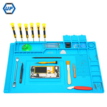 Buy Wholesale China Heat Resistant Work Mat Soldering Silicone Mat For  Mobile Phone Repair & Soldering Silicone Mat at USD 5.08