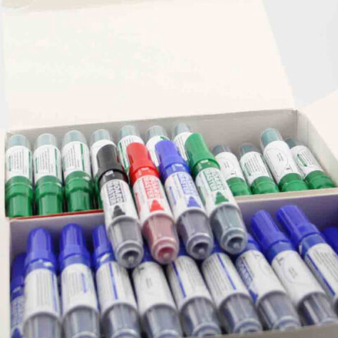 Buy Wholesale China Water Based Erasable White Permanent Marker Pen For  Blackboard & White Chalkboard Marker Pen at USD 0.18