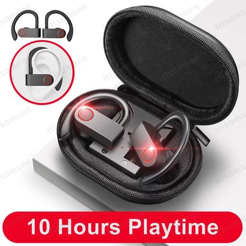 Auriculares Bluetooth con Ganchos Flexibles.