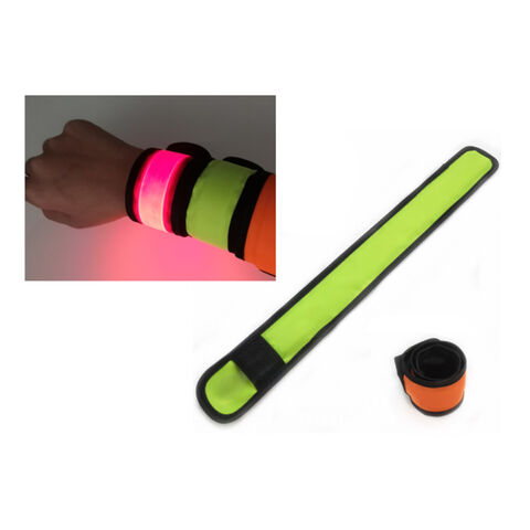 Manufacturers Wholesale Reflective Material with Warning Light LED Slap  Bracelet Sports Wristband for Night Running - China Wristband and Bracelet  price | Made-in-China.com