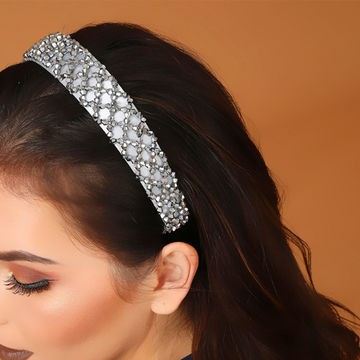 Buy Wholesale China Baroque Rhinestone Jewelled Headbands Full Diamond Hair  Ornament Luxury Headband Show Hair Band & Hair Band at USD  | Global  Sources