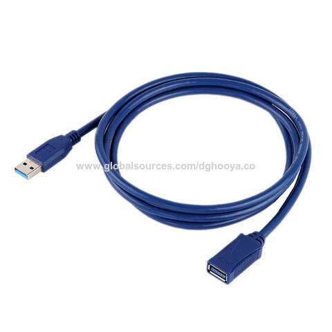 JAENFONG USB Extension Cable,USB 3.0 5Gbps Type A Male To A Female Extension Cord For Data Transfer USB Flash Drive, Keyboard, Mouse, PlayStation, Xbox, VR, Card Reader, Printer 16 Feet