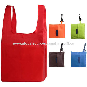 nylon foldable reusable shopping bolsas