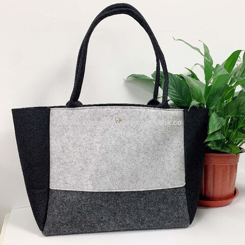 Bolsos de fieltro de moda con varios colores y estilo moderno - Bolsos de fieltro de diseño para mujer al por mayor