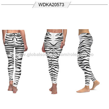 Leggings Full Length Zebra Soiree main image 1
