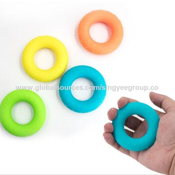Silikon-Griffkraftring, Silikon-Griffkraftball, Sport-Fitnessgerät für den grenzüberschreitenden Handel for sale at factory direct price