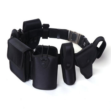 Tactical Holster Belts Pocket Gun Holster Nylon Police Security Guard Waist Belt 