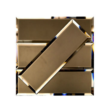 4mm Beveled Edge Rectangle Mirror Tiles Trips Glass China Bevel Tile On Globalsources Com Beveled Glass Mirror, Bevelled Edge Glass Mirror Tiles