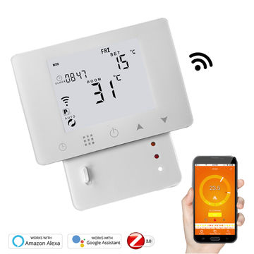 Achetez en gros Thermostat Intelligent Sans Fil Chaudière à Gaz Chauffage  Thermostat Programmable Contrôle De La Température à Contact Sec Chine et  Thermostat Programmable Sans Fil Pour Chaudière à 25 USD