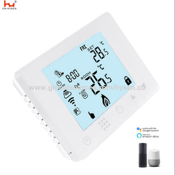 Compre Programable Termostato Digital Wifi Control Remoto Controlador De  Temperatura Termostato De Calefacción y Termostato Inteligente Programable  Wifi de China por 15.5 USD
