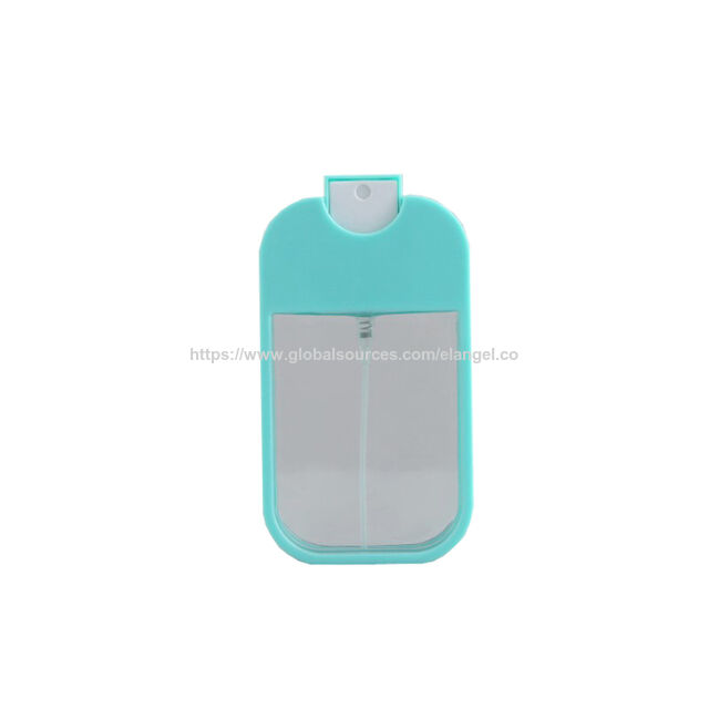 Heißer Verkauf 40ml Nachfüllbare Taschen Hochfeste Apfel Kunststoff Nebel Spray Handdesinfektionsmittel Parfüm Flasche