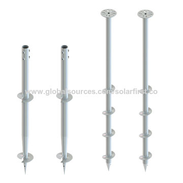 Buy Wholesale China Hot Dip Galvanized Ground Screw Pile For Solar ...