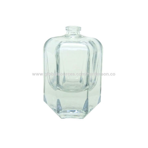 Buy China Wholesale 3 Pcs Square Plastic Bottle With Diamond Lid