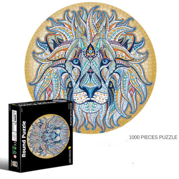 Puzzle LionMulticolore 1000 Pièces