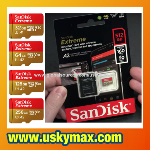Carte microSD de 256 Go U3 de qualité industrielle