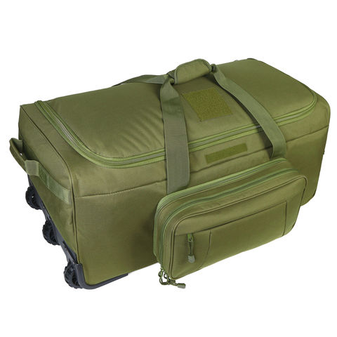Buy Wholesale China Large Tactical Trolley Bag Duffle Wheels Bag