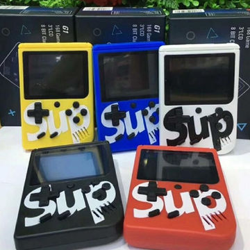 Wholesale Retro Classic SUP Game Box Portable Handheld Game Console  Built-in 400 Classic Games (Black)