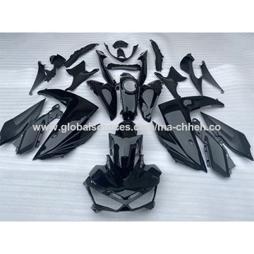 Motorcycle plastic store cover