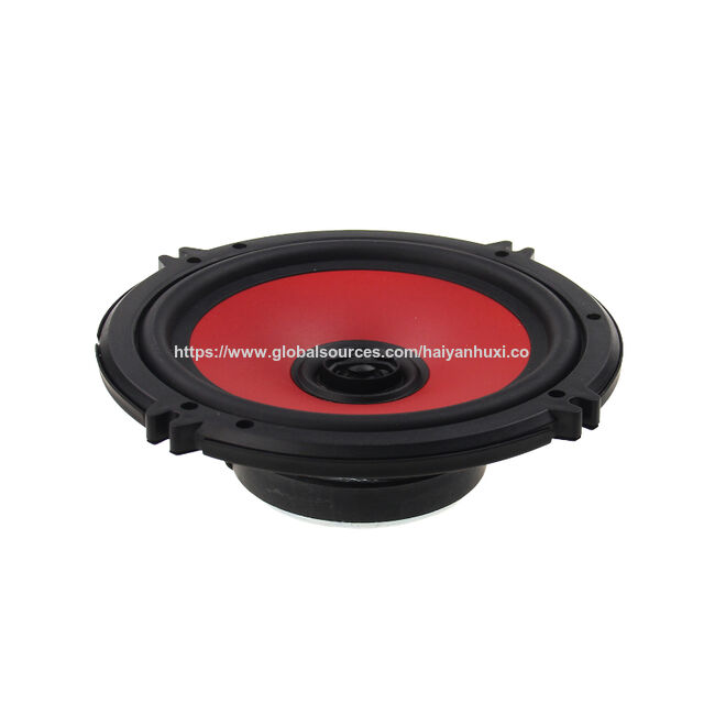 Haut-parleur coaxial 2 voies de 6,5 pouces avec cône en PP injecté pour audio de voiture for sale at factory direct price