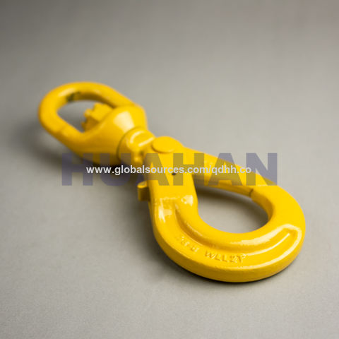 G80 Forged Alloy Swivel Self-Locking Hook/ Safety Hook - China Swivel Hook,  Hook