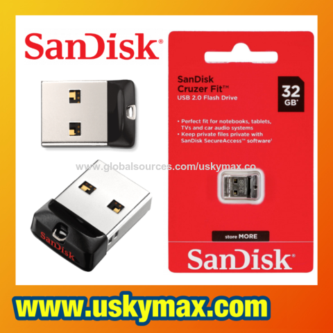 SanDisk Cruzer Fit 16 GB USB 2.0 Flash Drive