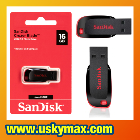 SanDisk 8Gb 16Gb 32Gb 64Gb 128Gb BLADE Clé USB 2.0 Lecteur Flash