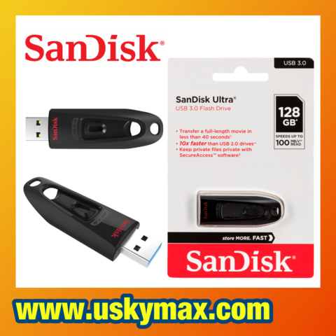 Buy Wholesale Hong Kong SAR Hot For Sandisk Ultra Usb 3.0 Flash Drive 32gb 64gb 128gb 256gb 512gb Sandisk Sdcz48 Usb & For Sandisk Ultra Usb 3.0 at USD 3.8 | Global Sources
