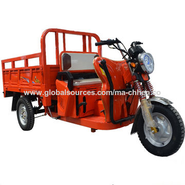 Open Body Motorized Gas Powered Three Wheel Cheap Motorcycle/small