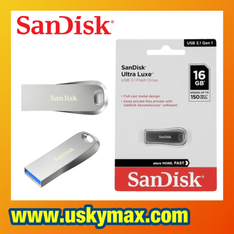 Buy Wholesale Hong Kong SAR Offer For Sandisk Ultra Luxe Usb 3.1 Flash Drive Sdcz74 16gb 32gb 64gb 256gb 512gb Sandisk & For Sandisk Usb Ultra Fit at USD 4 | Global Sources