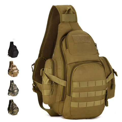 Outdoor Tactical Chest Bag Military Molle Backpack Crossbody