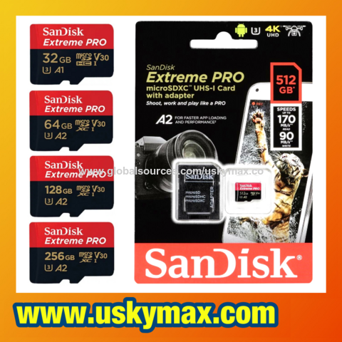 Memoria Micro SD Sandisk Ultra 8gb 16gb 32gb 64gb 128gb 200gb 256gb 400gb  512gb 1tb - Portátil Shop