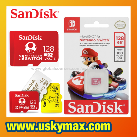 strand album Bestået Buy Wholesale Hong Kong SAR Offer For Sandisk Nintendo Switch Memory Card  Nintendo Switch Micro Sd Card 64gb 128gb 256gb 512gb & Switch Memory Card  at USD 13 | Global Sources