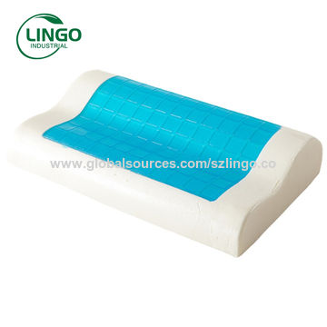 wave memory foam pillow