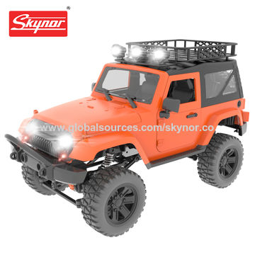 China Newest Orange Remote Control Electric Buggy Vehicle Off Road Jeep Car With Light On Global Sources 4wd Off Road Jeep Car With Light Radio Controlled Models